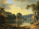 Thomas Doughty Wall Art - Ruins in a Landscape